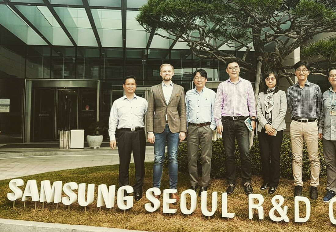 Neuromation Chief Scientist at Samsung headquarters