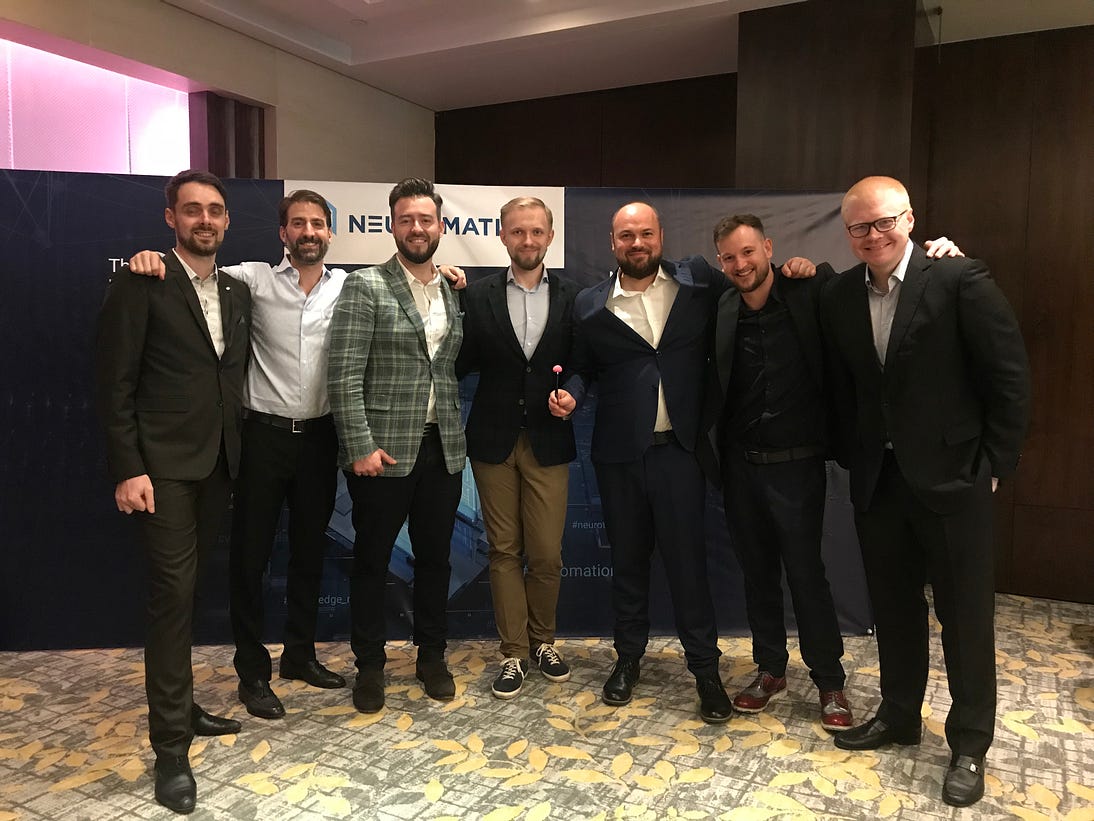 Neuromation Team in Singapore