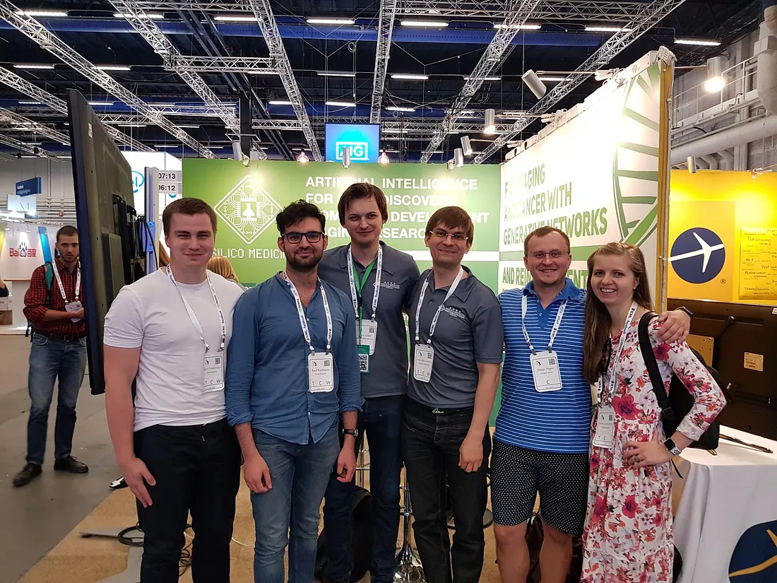Neuromation team at ICML 2018