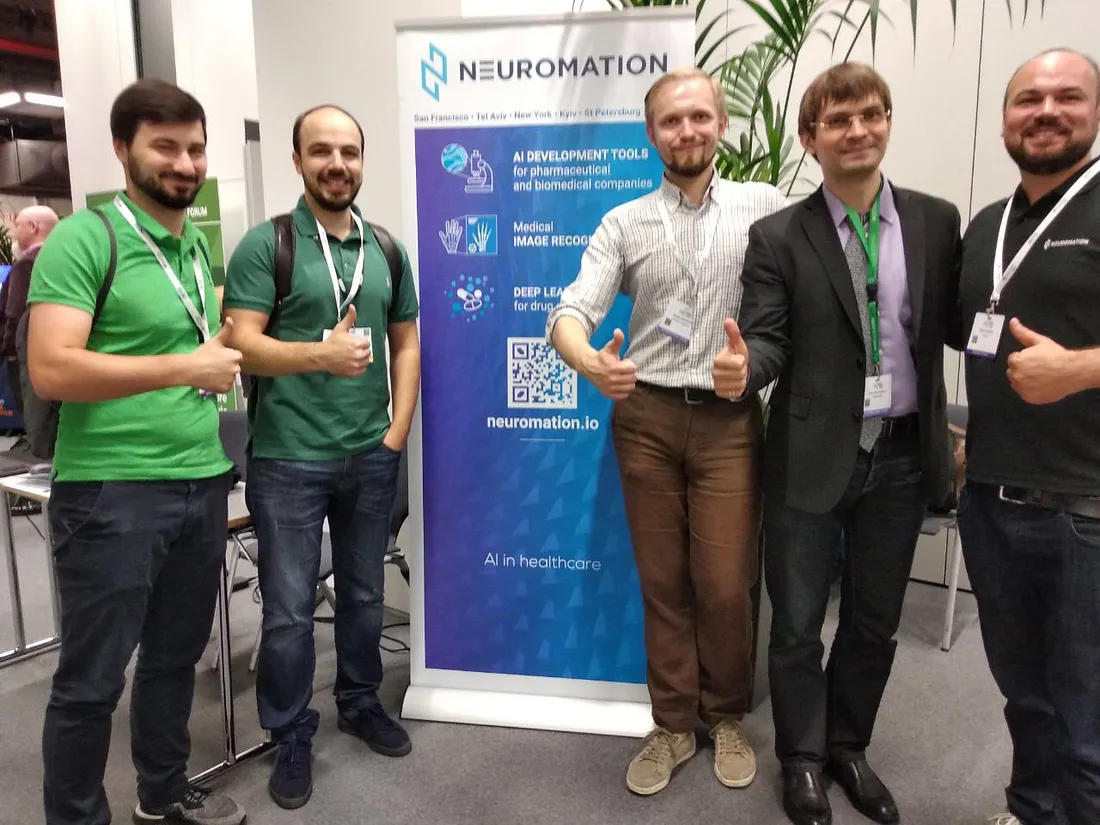 Neuromation Team at the Basel Life