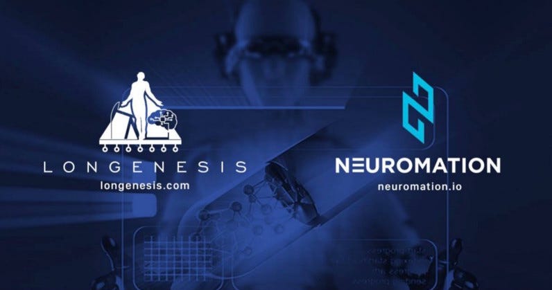 Neuromation and Longenesis: The human data economy