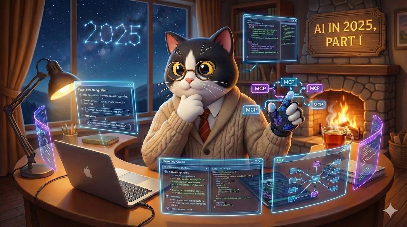 AI в 2025, часть I: LLM, агенты и test-time scaling