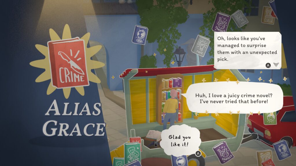 Tiny Bookshop: удачные книжные рекомендации, кадр 1