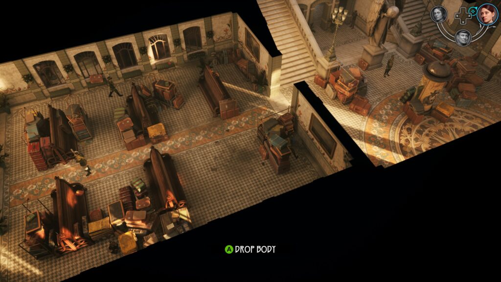 Eriksholm: стелс и игровые механики, кадр 4