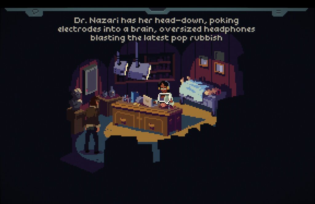 The Drifter: инвентарь, карта и игровые механики, кадр 4