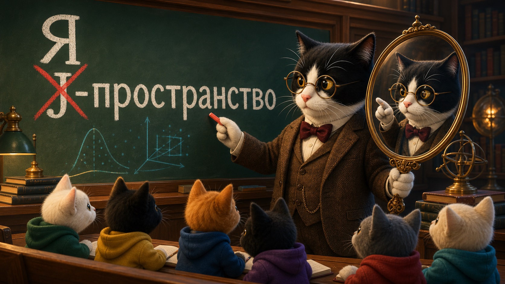 “Я-пространство” в языковых моделях: Global Workspace in the J-Space
