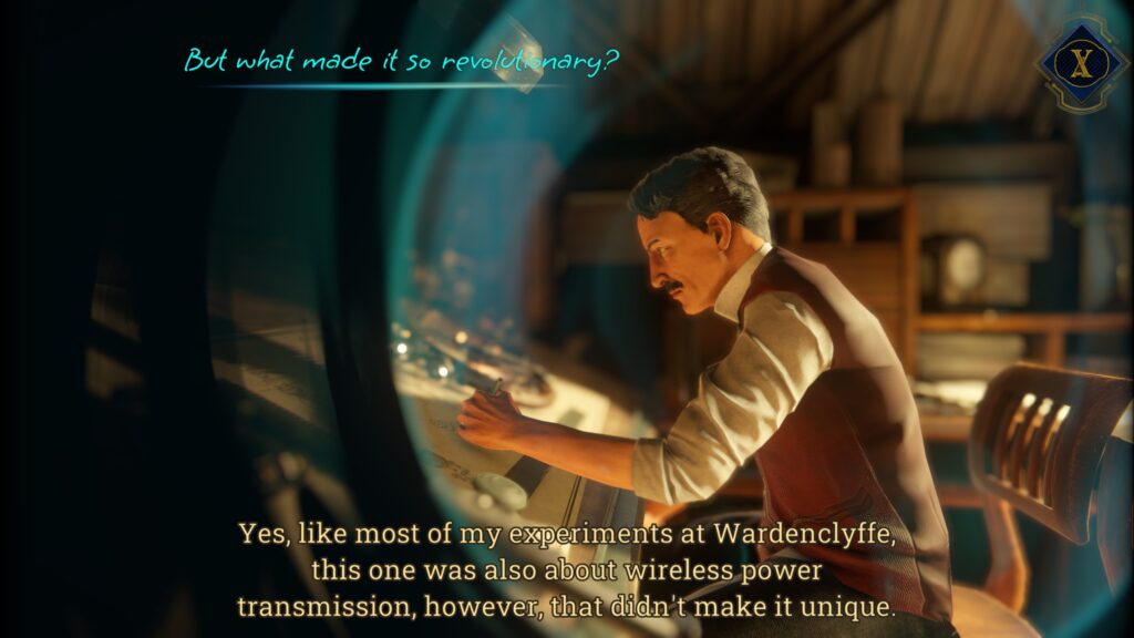 The House of Tesla: Definitive Edition: флешбэки, кадр 1